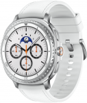 Samsung Galaxy Watch8 Classic 46 mm S&oslash;lv Hvid SmartWatch