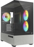Sharkoon MK7 ARGB mATX 2xGlass black case