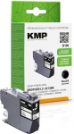 KMP Patrone Brother LC-3213BK black 400 S. B100 remanufact.
