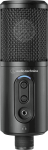 Audio-Technica ATR2500x-USB Cardioid Condenser USB Microphone, Black