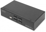 DIGITUS KVM Switch 2x1 HDMI 4-Port