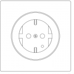 Fibaro FIBARO Walli Outlet F Grey