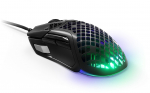 SteelSeries Aerox 5 (2022 Edition), RGB LED light, Onyx, Wired Optical Gaming Mouse