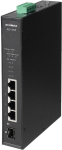 Edimax IGS-1105P unmanaged switch 4x10/100/1000 PoE+ 1xSFP industrial DIN Rail