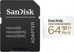 Sandisk memory card microSDXC 64GB Max Endurance + adapter