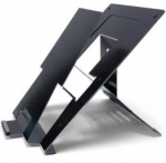 R-Go Laptopst&auml;nder 10"-20" Max.5KG Alu Riser schwarz