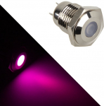 Lamptron Vandal-Proof LED - Violet, Silver Housing