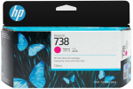 HP 738 130-ml Magenta DesignJet Ink Cartridge