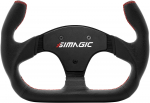 Simagic P-325C Leather Steering Wheel 325mm w/o Hub