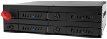 4x 2,5&rdquo; HDD/SSD, SATA I /II/III, 168 x 146 x 42 mm