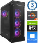 INTOP Ryzen 5 5600X 16GB 250SSD M.2 NVME+2TB RTX5060Ti 8GB WIN11Pro