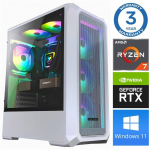 INTOP Ryzen 7 5700X 32GB 1TB SSD M.2 NVME+2TB RTX3050 6GB WIN11