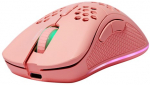 Deltaco Gaming Maus wireless, RGB, pink