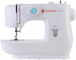 Singer M1505 sewing machine, 6 stitches, 1 buttonhole, white