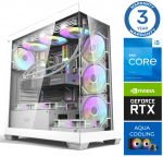 INTOP AQUA i5-14400F 64GB DDR5 1TB SSD M.2 NVME+4TB RTX5070 12GB no-OS