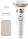 Braun Epilator 9-011 3D Silk-epil 9 Flex Wet & Dry White