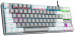 Rampage SNUGK14BS-GW Wired Snug RGB KRGD Blue Mechanical Gaming Keyboard