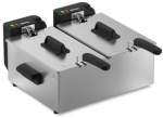 Tristar Double deep fryer | FR-9342 | Power 3600 W | Capacity 6 L | Silver