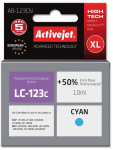 Activejet AB-123CN Ink (replacement for Brother LC123C/121C; Supreme; 10 ml; cyan)