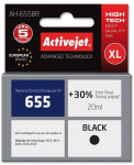 Activejet AH-655BR ink (replacement for HP 655 CZ109AE; Premium; 20 ml; black)
