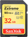 Sandisk memory card SDHC 32GB Extreme
