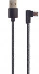 2GO USB Lade-Datenkabel "Deluxe" f&uuml;r Micro-USB 1m sw