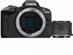 Canon EOS R50, Black + RF-S 18-45mm F4.5-6.3 IS STM Kit MILC 24.2 MP CMOS 6000 x 4000 pixels
