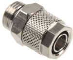 Innovatek connection straight G1/4 inch female thread to 10/8mm - silver