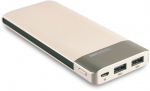 RealPower Powerbank PB-8000 Fashion Champagner 8.000mAh