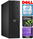 DELL 3050 SFF i3-7100 16GB 256SSD M.2 NVME GT1030 2GB WIN10Pro