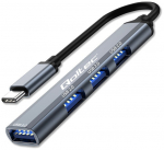 QOLTEC 53792 Hub Adapter USB C 3.1 4in1