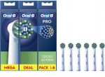 Oral-B | Replaceable toothbrush heads | EB50RX-6 Cross Action Pro | Heads | For adults | Number of brush heads included