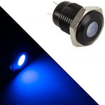Lamptron Vandal-Proof LED - Blue, Black Housing