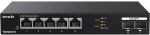 Tenda TEM2007X network switch 2.5G Ethernet (100/1000/2500) Desktop Black