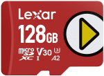 Lexar PLAY 128GB microSDXC Class 10 U3 V30 memory card
