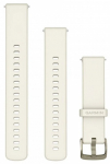 Garmin watch strap Quick Release Silicone 18mm, bone