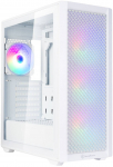 SilverStone FARA 515XR PC case, Mid Tower, ATX, RGB, T Glass, white