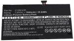 CoreParts Laptop Battery for Asus 29.64Wh 3.8V 7800mAh 30Wh Li-Pol 3.8V 7800mAh Black, Transformer Book T100HA