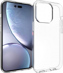 eSTUFF INFINITE (GRS) VIENNA iPhone 14 Pro Clear Cover. Material: 100% recycled TPU