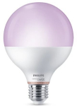 Philips Smart WFB 75W G95 822-65 RGB 1PF/6 | E27 | 11 W | Warm to cool white light | Bluetooth, Wi-Fi