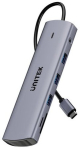 UNITEK D1113BGY01 USB hub 2x USB 3.2 Gen 2 Type-C 1Gb/s grey