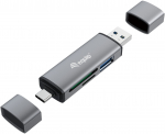 Equip Kartenleser USB-A3.0USB-C3.2MicroSDSD 5Gbps