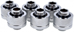 Alphacool Eiszapfen 19/13mm compression fitting G1/4 - chrome sixpack