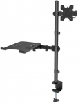 Manhattan Desk Holder 13"&ndash;32" with Laptop Shelf