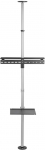 Telescopic TV holder, ceiling and floor with shelf Maclean MC-791N 37 "-70", max. 30 kg