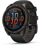 Garmin Fenix 8 3.56 cm (1.4") AMOLED 51 mm Digital 454 x 454 pixels Touchscreen Titanium Wi-Fi GPS (satellite)