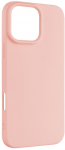 Fixed Story Rubberized Pink Back Cover for iPhone 16 Pro Max