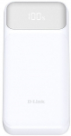 20000mAh Powerbank DPP-201 (white, 20 Ah, 1x USB-A, 2x USB-C, PD 3.0, QC 3.0)