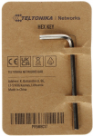 Teltonika Hex Key 19 x 53 x 2.5 mm Nickel Angled, Silver | PR5MEC17