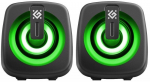 Defender PC speakers J1 2.0 6W L ED USB black